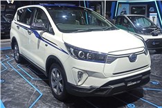 Toyota Innova EV concept image gallery 